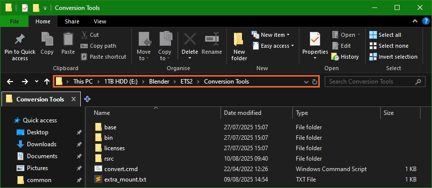 SCS Blender Conversion Tools